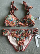 Antonio Melani Citronella Red Two Piece Swimsuit NWT Size 10 Women s Swim