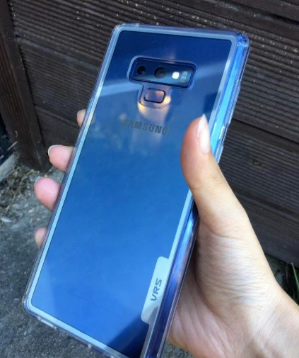 Funda protectora delgada con diseño VRS para iPhone Samsung Galaxy Google [Cristal Cromo] Foto 2 de 2