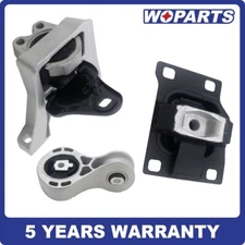 3PCS Engine Motor & Trans Mount Set Fit for 2008-2011 Ford Focus 2.0L Auto T