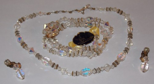 VINTAGE STAR MARK CREATIONS SIGNED DEMI PARURE - Picture 3 of 6