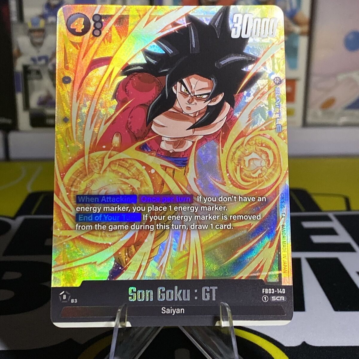 Dragonball Super Son Goku : GT FB03-140 SCR HOLO Fusion Dragonball Super Son Goku : GT FB03-140 SCR HOLO Fusion