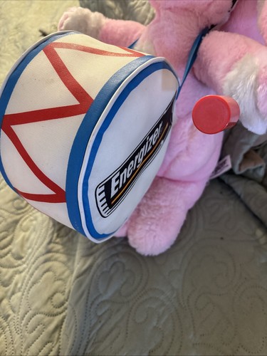 Vintage Plush Pink ENERGIZER BUNNY Stuffed Animal 23" Advertising Collectible - Picture 5 of 9