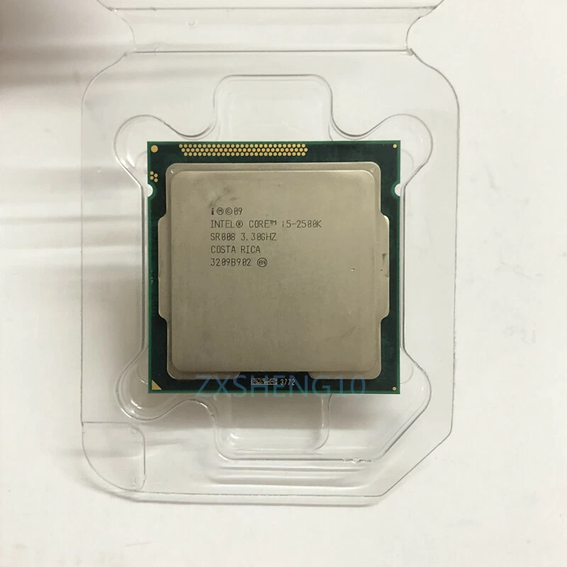 CPU Intel Core I5-2500K 2ª Gen. – 3.3 GHz (Turbo 3.7 GHz), 4 Core, 6MB Cache, LGA1155, Usato