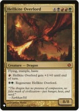1 x Hellkite Overlord - The List - Shards of Alara - LP -Magic The Gathering-MTG
