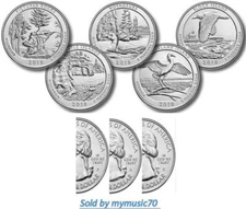 2018 P D S National Park Quarters - Complete 15 Quarters P+D+S *ON HAND* ON HAND