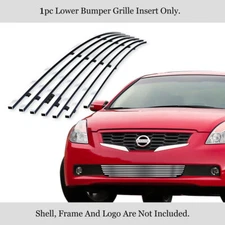Fits 2007-2009 Nissan Altima Coupe Lower Bumper Stainless Billet Grille Insert