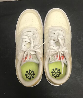 NIKE AIR FORCE 1 CRATER DH2521-100 White Shoes Men Size 7.5  display picture 3