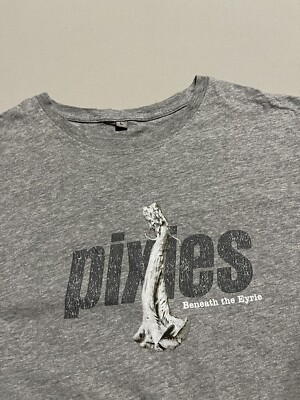 PIXIES Vintage Beneath The Eyrie Gray T-shirt sz L | eBay