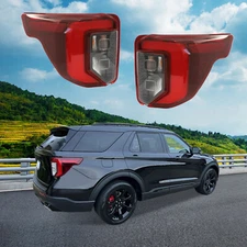 For 2020-2024 Ford Explorer ST/ST-Line/Timberline LED Tail Light Lamps LH&RH Set