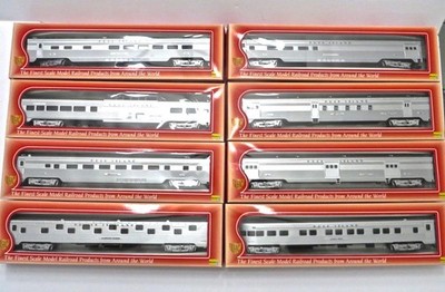 HO IHC Rock Island Rocket Corrugated Side Passenger Set of 8 Brand