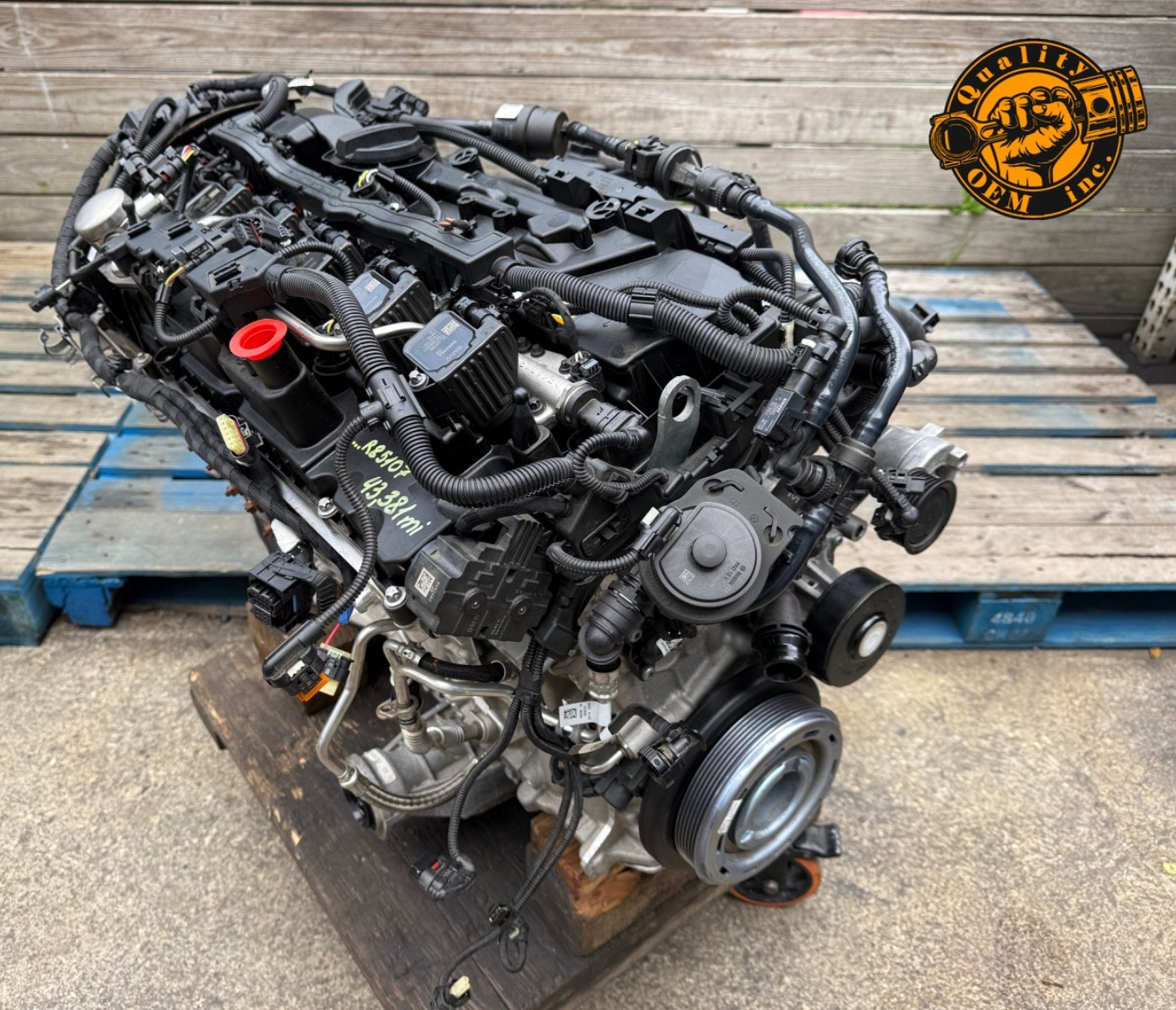 24-25 BMW 540 X5 X6, 23-25 X7 3.0 ENGINE MOTOR B58 B58B30M2 B58B30P 43,381 miles
