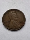 1926-S Lincoln Wheat Cent Penny 1c Circulated VF Condition