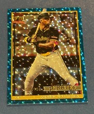 2026 Topps Series 1 Andrew McCutcheon No. T91-40 #/150 Blue Foil Crackle