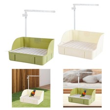 Automatic Bird Bath Tub Circulating Water for Ferret African Grey Cockatiel