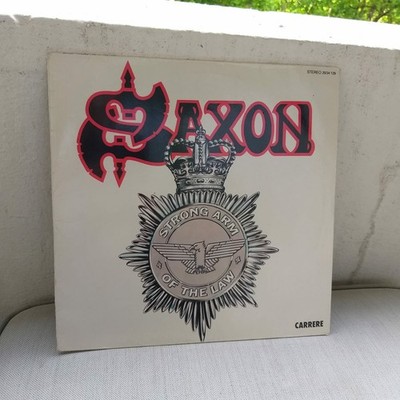 Saxon - Strong Arm of the Law / Germany / 2934 129 / LP /  GUT ERHALTEN