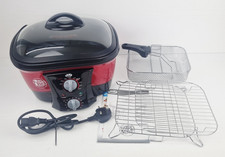 JML Go Chef 8 in 1 Multi Cooker 5L Electric Slow Cooker Steamer Fryer Used