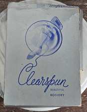 CLEARSPUN VINTAGE Stockings Nylon Hose Hosiery