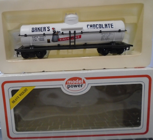 Modelo Power #8107 Escala HO PANADERO CHOCOLATE TANQUE COCHE NUEVO EN CAJA | Condition: New