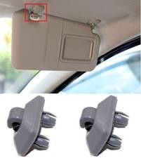 FIT MG SUN VISOR GREY CLIP HOLDER HOOK BRACKET HANGER REPLACEMENT