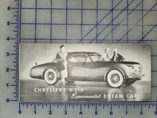1952 Chrysler K-310 Concept Brochure Folder Original