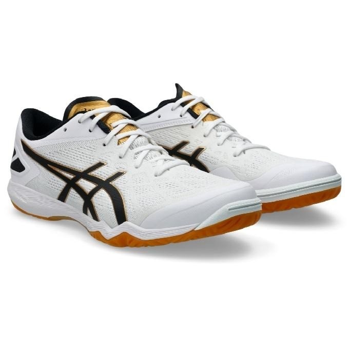 ASICS バレーボールシューズ ホワイト/オレンジ ASICS（アシックス） バレーボールシューズ メンズ ASICS 1051A081