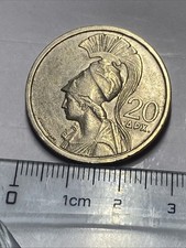 Griechenland 20 Drachmen 1973 Ph&ouml;nix M&uuml;nze Sammlerst&uuml;ck Top Erhaltung
