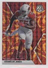 2020 Panini Mosaic Reactive Orange Mosaic Prizm Chandler Jones #12 06qq