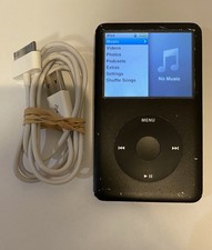 Apple iPod classic 6th Generation Black 80 GB Works Great