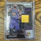2019-20 Panini Prizm Sensational Swatches Jersey LeBron James #SS-LBJ (MEM)