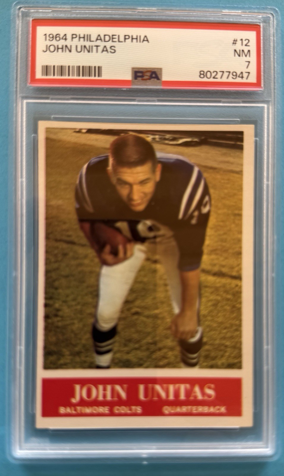 1964 Philadelphia - Johnny Unitas #12