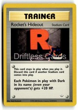Rocket's Hideout 63/64 Uncommon Neo Revelation Pokemon Unlimited LP