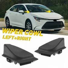 For 2020-22 Toyota Corolla Front Windshield Wiper Side Cowl Extension Cover Trim