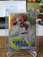2022 Bowman Chrome - Jordan Walker Virtuosic Vibrations Insert Card #VV-13