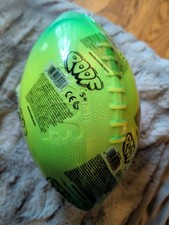 2014 Poof Foam Football Green / Yellow Made In USA - Brand New Sealed
