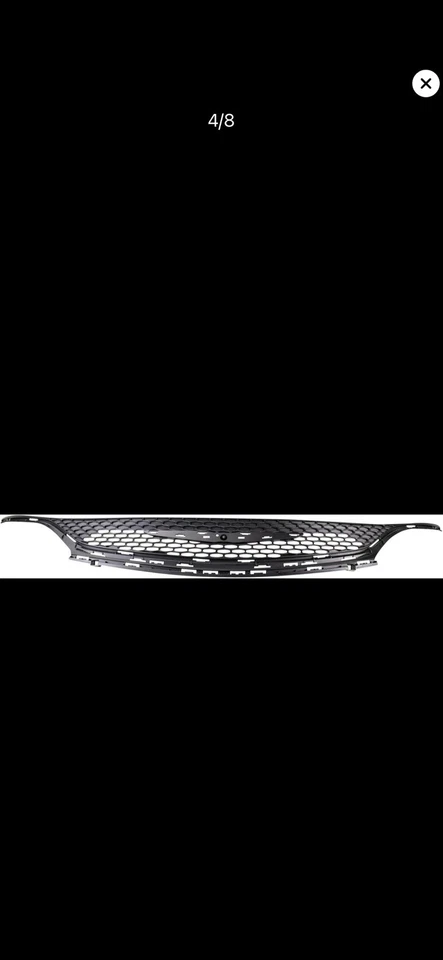 2015-2017 CHRYSLER 200 FRONT UPPER GRILLE ASSEMBLY REPLACEMENT - Image 2 of 4