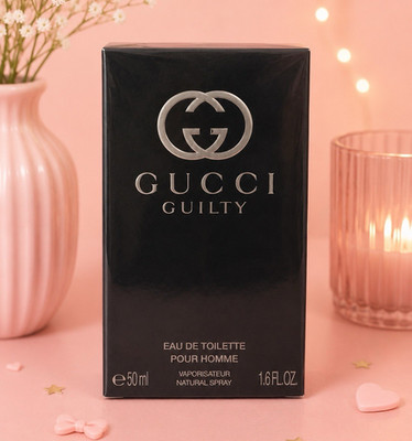 Gucci Guilty Pour Homme Eau de Toilette Spray, Regular Size 1.6 fl oz