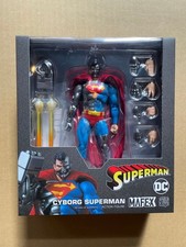 MEDICOM TOY MAFEX No.164 CYBORG SUPERMAN - RETURN OF SUPERMAN New in Box