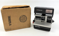 Vintage Polaroid Spirit 600 Instant Film Camera w/ Original Box Untested
