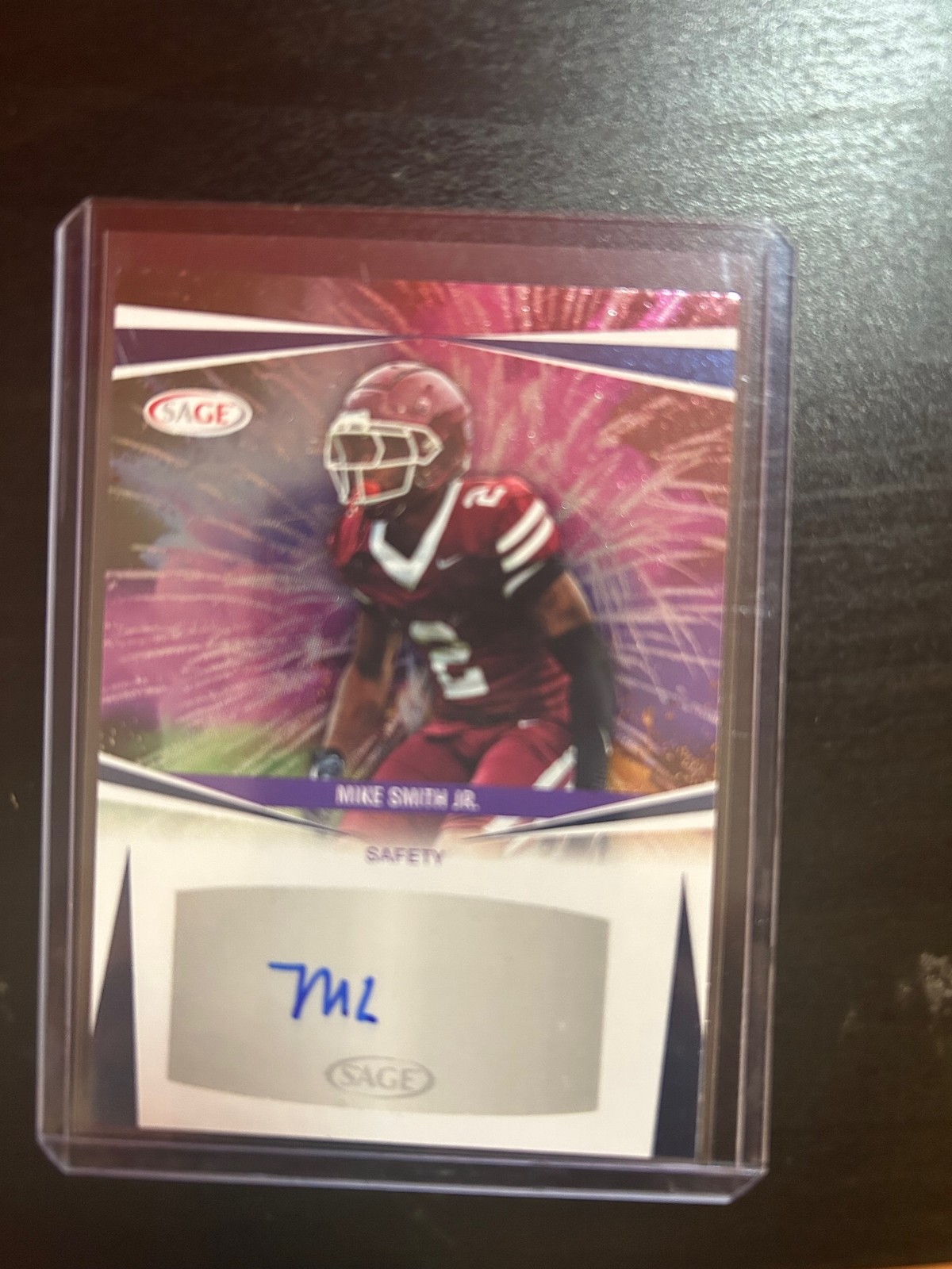 2025 SAGE HIT #A-MSJ Mike Smith Jr. Autographs Blue (High Series)