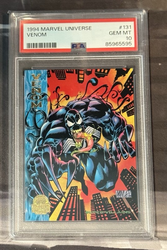 1994 MARVEL UNIVERSE #131 VENOM PSA 10