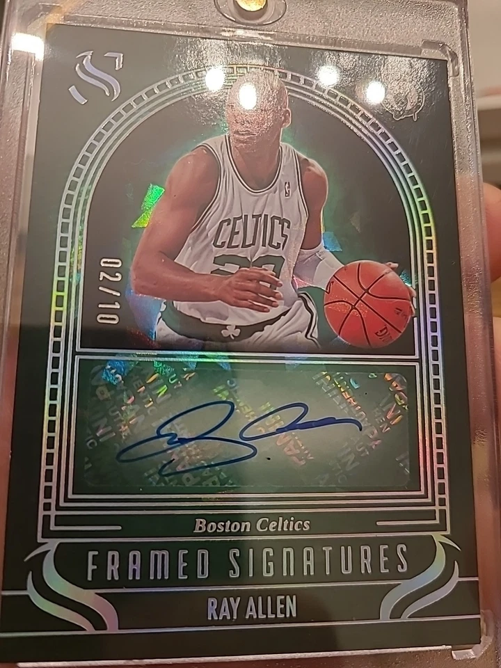 2024 - 25 帕尼尼剪影雷艾伦带框签名破冰 /10 — 第 4/4 张图片