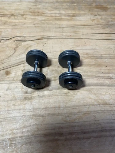 GI Joe Set Of  Dumbbells  Weights 1/6 Scale