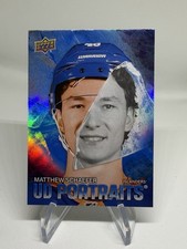 2025-26 Upper Deck Series 2 - Ud Portraits Matthew Schaefer #P-32 (RC)