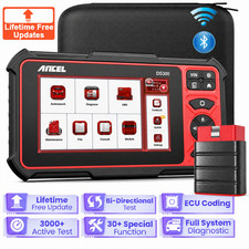 Ancel Ds300 Bluetooth Obd2 Scanner Bi-directional Diagnostic Tool Key Ecu Coding