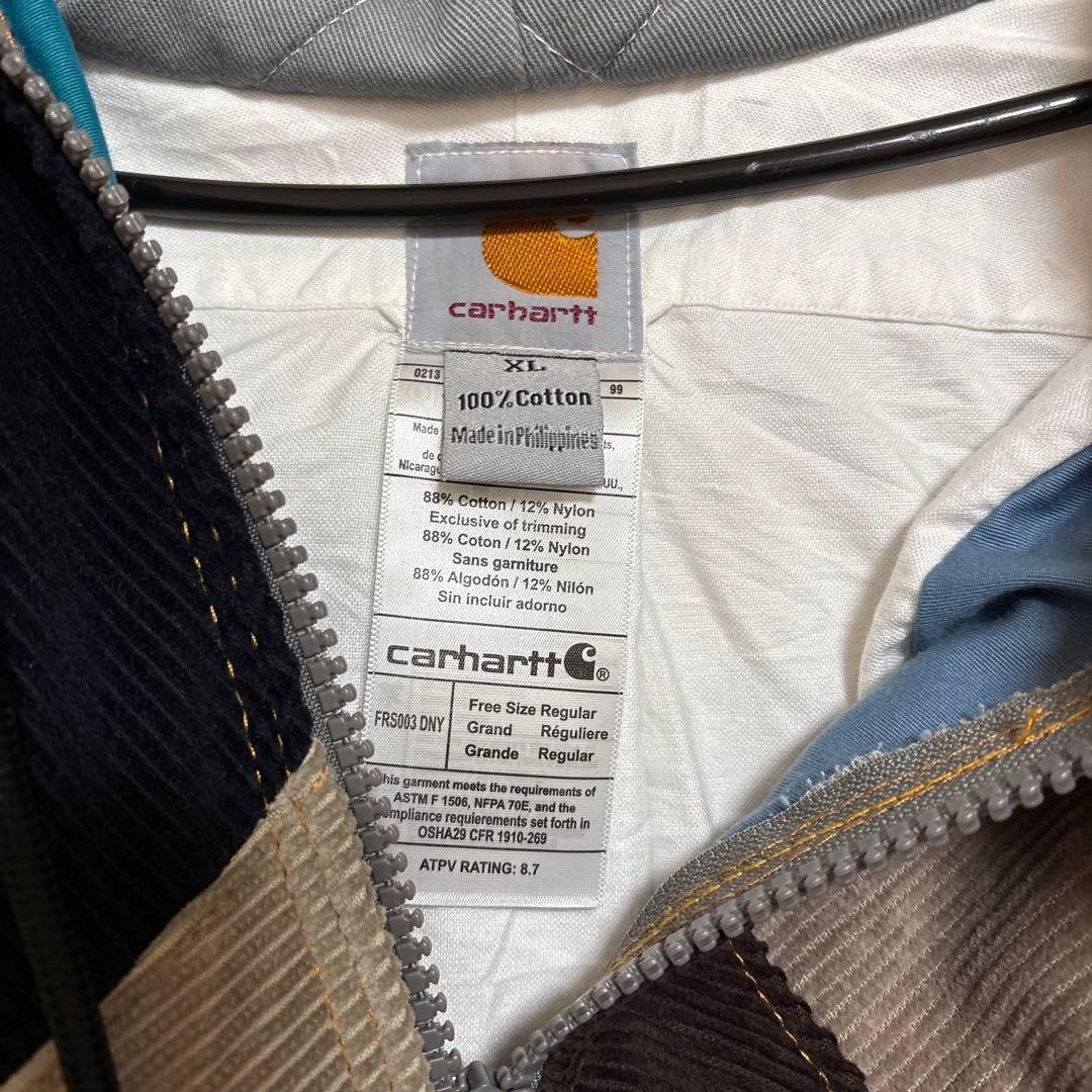 Carhartt Patchwork Corduroy Jacket Multicolor XL … - image 6