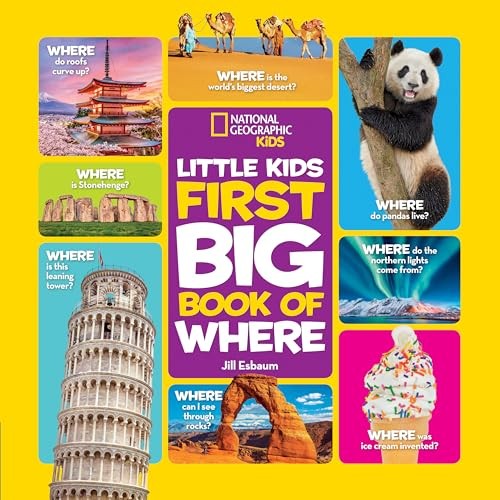 Little Kids First Big Book of Where (National Geographic Kids),E