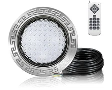 PROPART 10 Inch Inground Pool Light | 12V LED RGBW Remote Control | IP68 Wate...