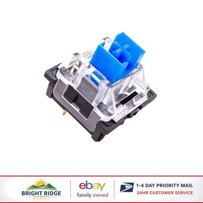 Tactile Blue Switch Pack for DIY Mechanical Gaming Keyboards - 65 Pieces