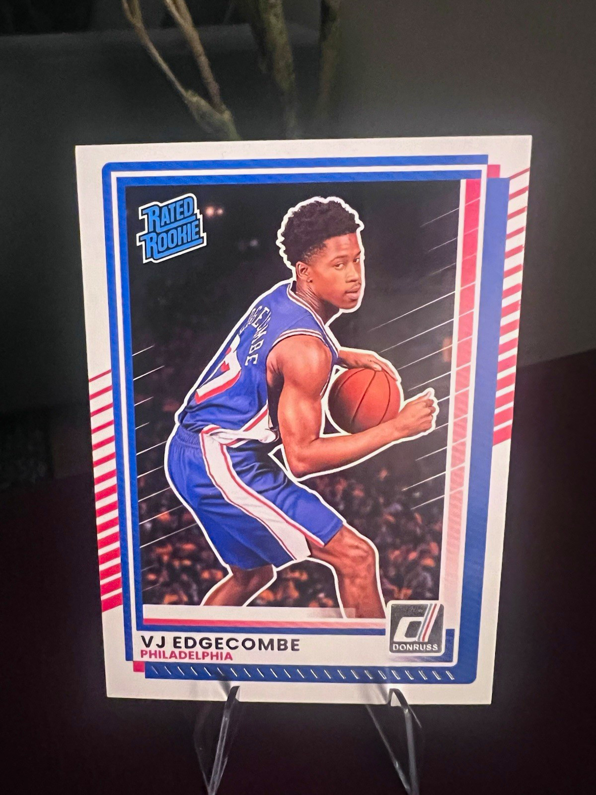 Panini Donruss 2025-26 Rated Rookie V.J. Edgecombe Philadelphia #1