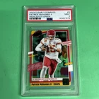 PSA 9 Panini Clearly Donruss Clearly Highlights Patrick Mahomes II #9 Green 1/49